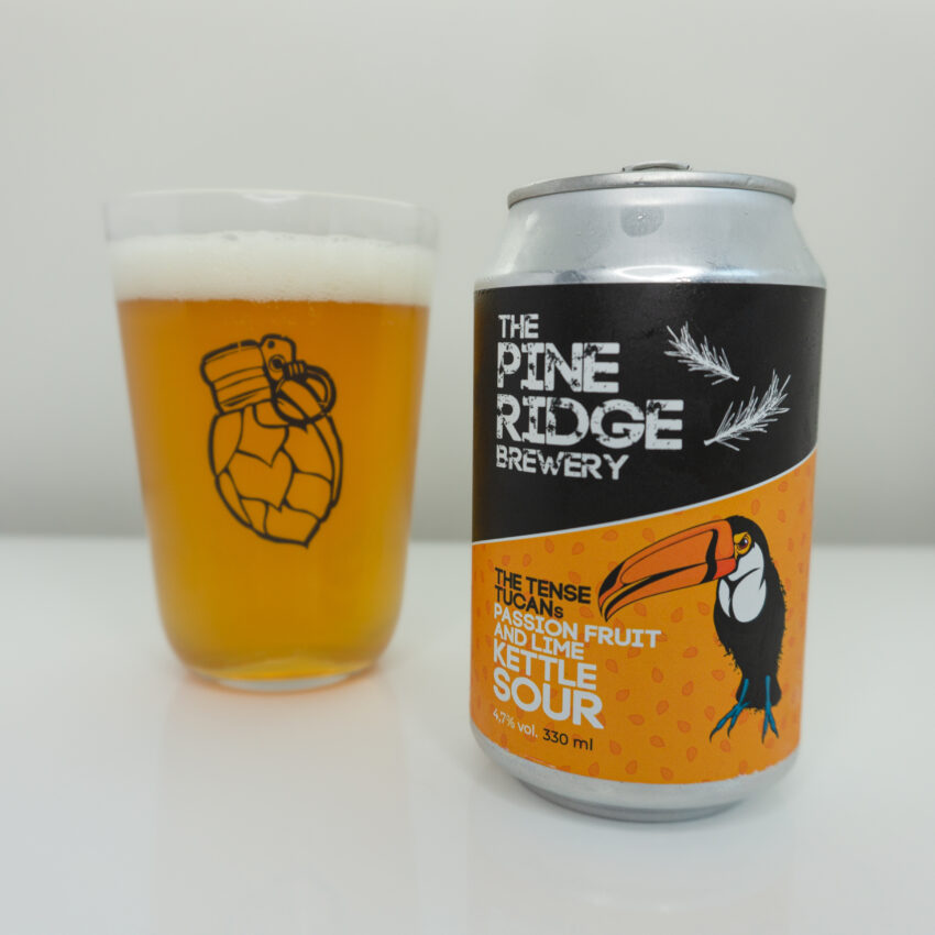 The Tense Tucan's Passion Fruit and Lime Kettle Sour