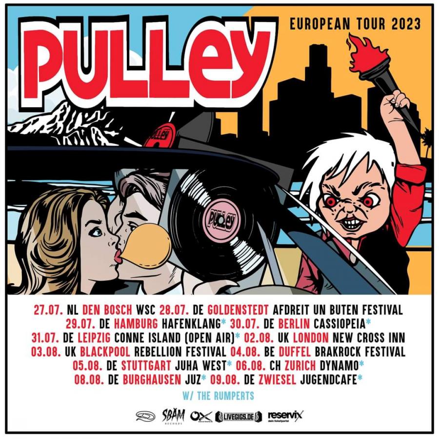 pulley band tour dates