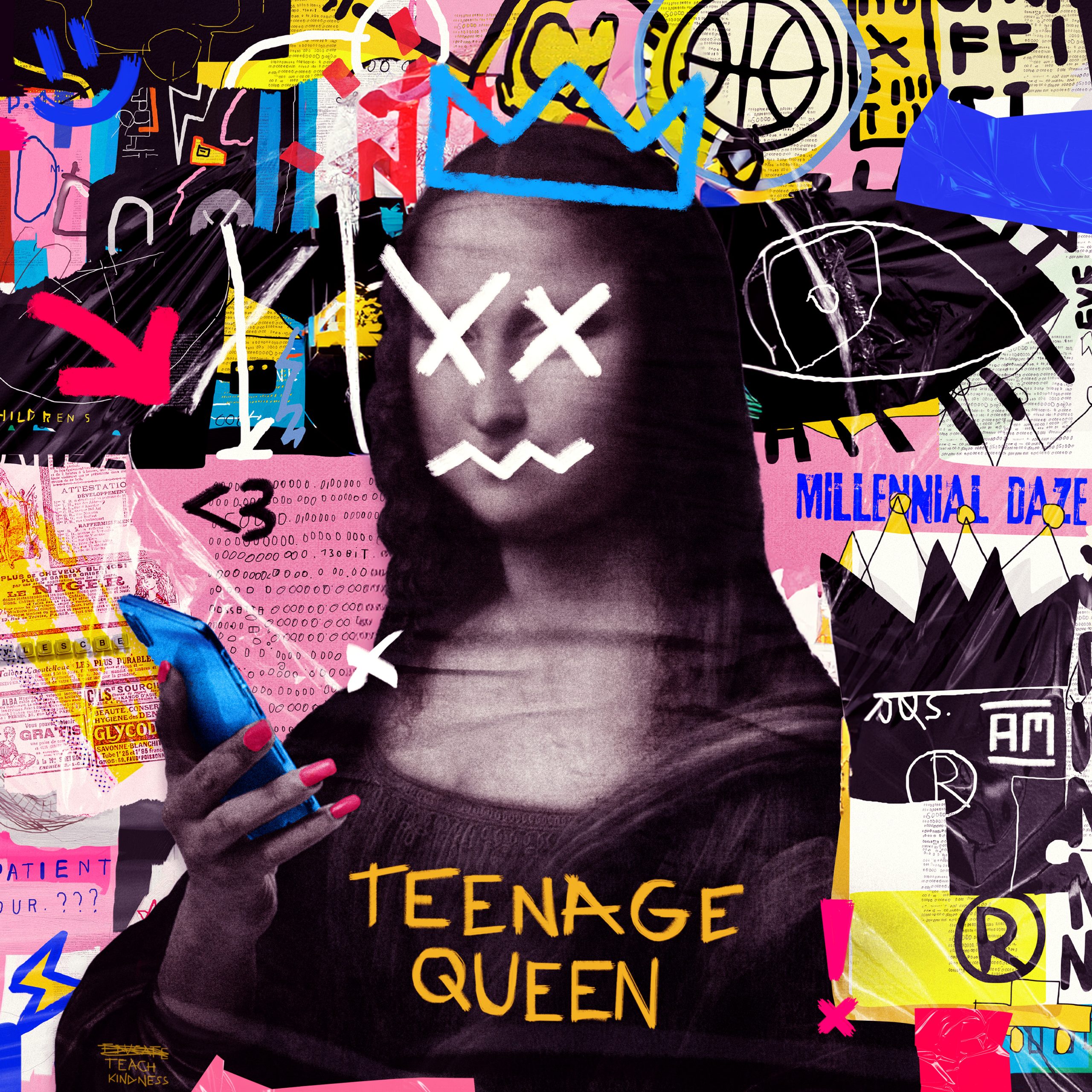 Cover of Teenage Queen by Millennial Daze