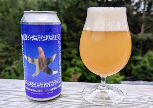 Triangulum Australe 1 Year Anniversary DDH IPA Shapes and Objects Beer Co, No Seasons and Tripping Animals Brewing