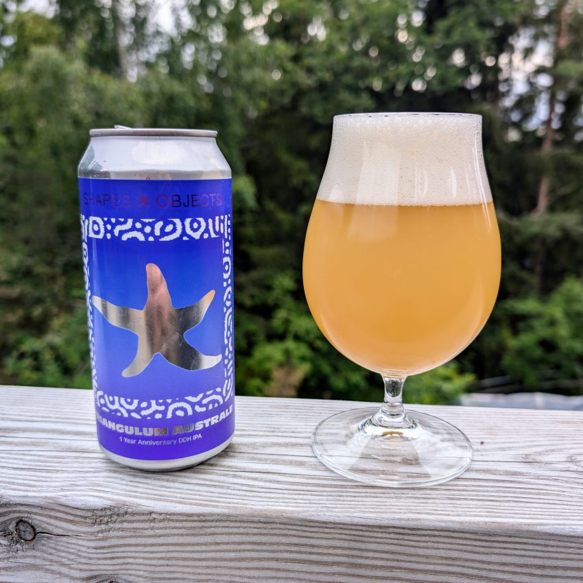 Triangulum Australe 1 Year Anniversary DDH IPA Shapes and Objects Beer Co, No Seasons and Tripping Animals Brewing