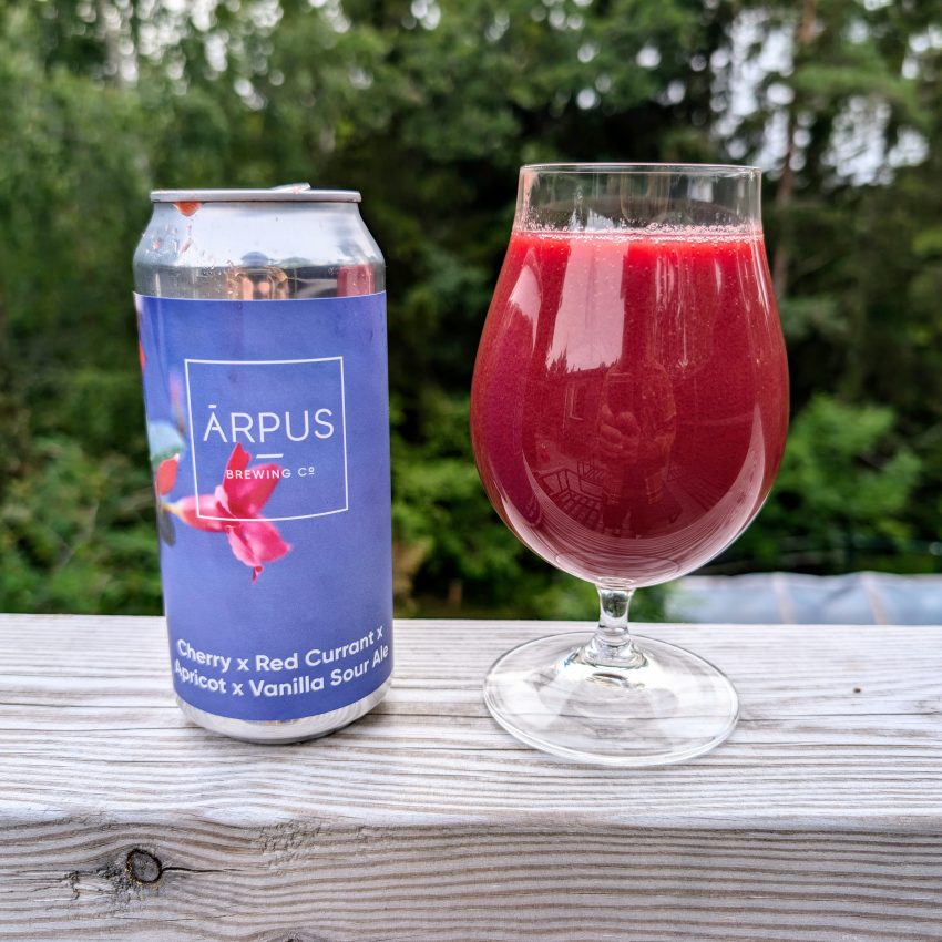 Cherry x Red Currant x Apricot x Vanilla Sour Ale Ārpus Brewing