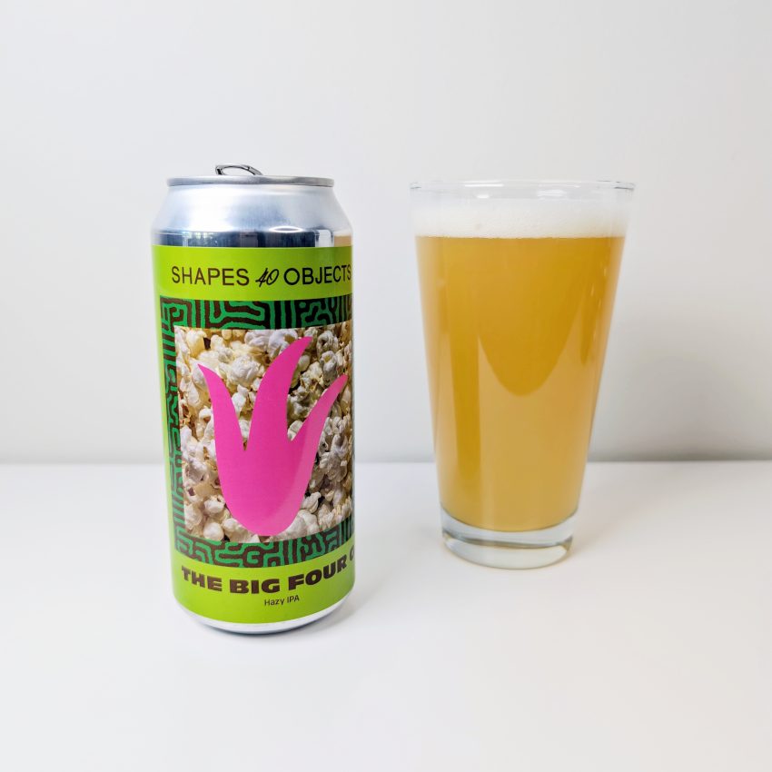 The Big Four O Hazy IPA Shapes & Objects Beer Co