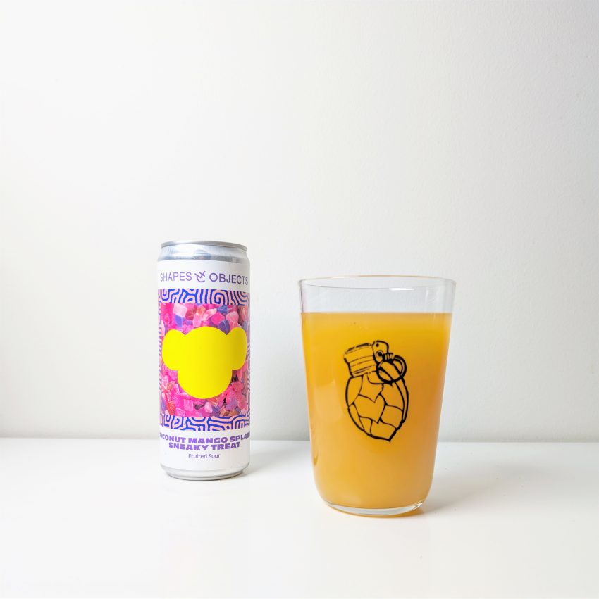 Coconut Mango Splash Sneaky Treat Fruited Sour Shapes & Objects Beer Co