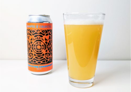 Whats the Frequency Hazy IPA Shapes ando Ojects Beer Co Barclay Brewing Co