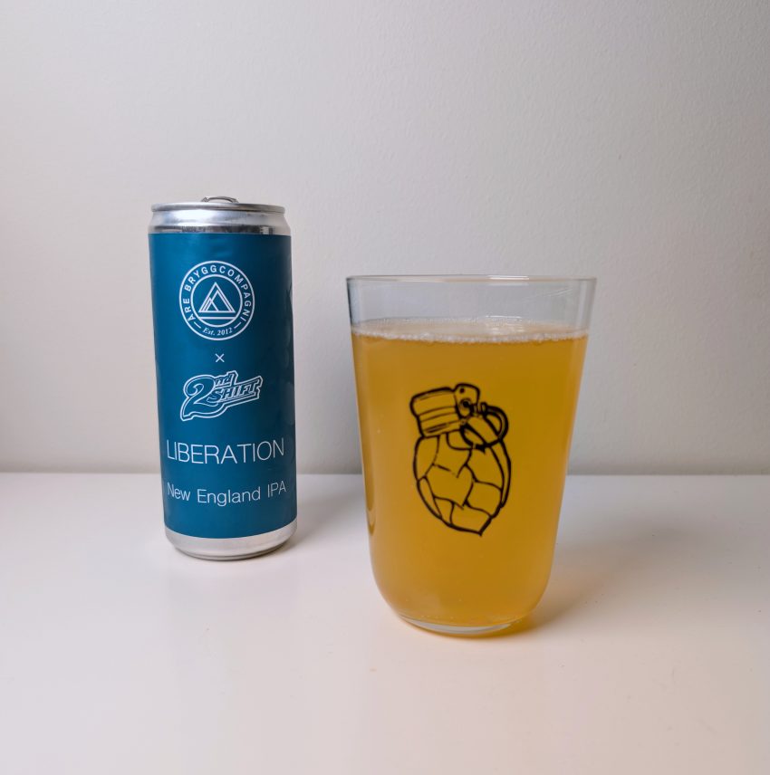 Liberation NEIPA by Åre Bryggcompagni and 2nd Shift Brewing