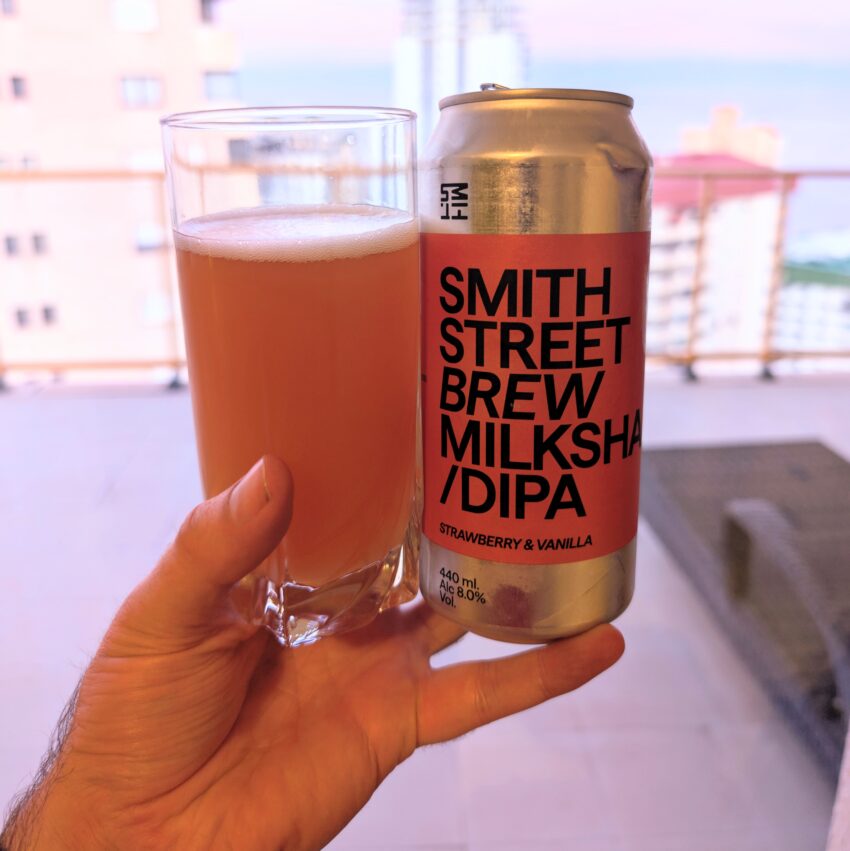 Milkshake DIPA Strawberry & Vanilla by Smith Street Brew
